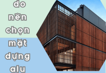 Mặt dựng trang trí Alu – Giải pháp thẩm mỹ cho mặt tiền cửa hàng