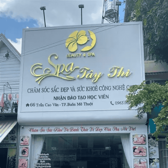 ​​Bảng hiệu Alu cho cửa hàng mỹ phẩm tại Đồng Nai – Sang trọng, thu hút