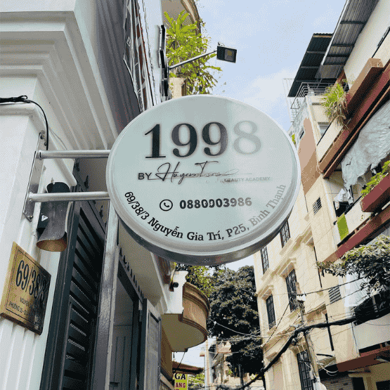 Bảng vẫy 2 mặt – Tăng hiệu quả nhận diện thương hiệu