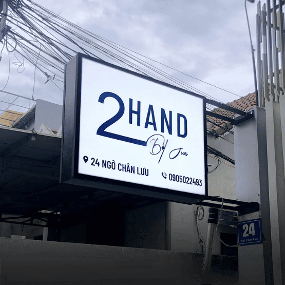 Bảng vẫy 2 mặt – Tăng hiệu quả nhận diện thương hiệu