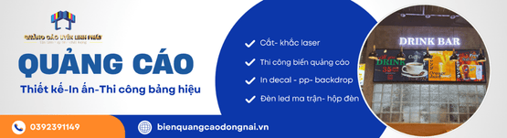 Hộp đèn quảng cáo đẹp – Giá tốt tại Đồng Nai