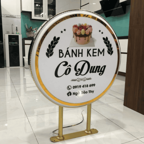 Hộp mica tròn – Giải pháp quảng cáo nổi bật tại Đồng Nai