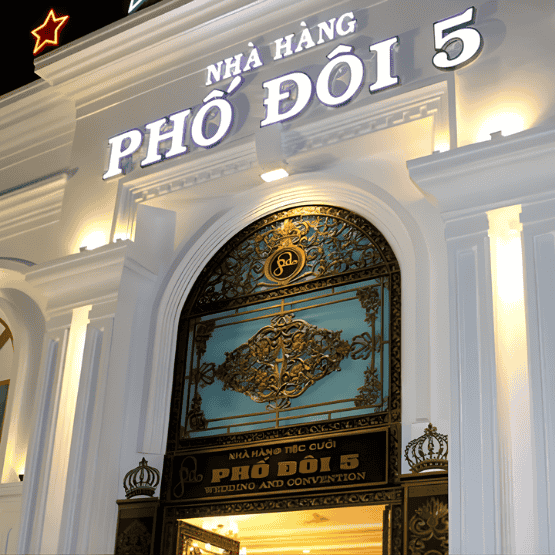 Mẫu Bảng Hiệu Alu Đẹp Cho Quán Ăn, Nhà Hàng – Giải Pháp Tăng Nhận Diện Thương Hiệu