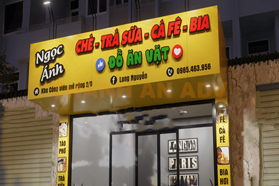 Mẫu Bảng Hiệu Alu Đẹp Cho Quán Ăn, Nhà Hàng – Giải Pháp Tăng Nhận Diện Thương Hiệu