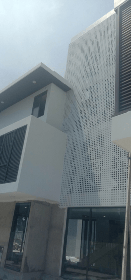 Mặt dựng trang trí Alu – Giải pháp thẩm mỹ cho mặt tiền cửa hàng