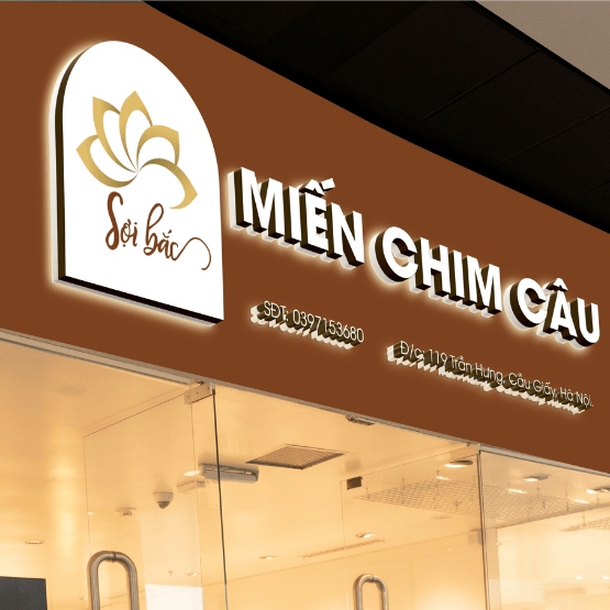 Tổng hợp các mẫu bảng hiệu Alu – Mica – Inox đẹp nhất năm 2025