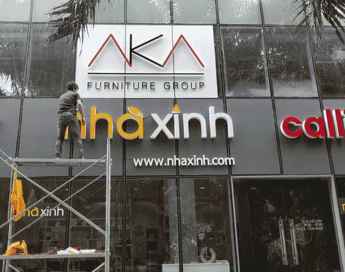 Bảng Hiệu Alu Cho Cửa Hàng Thời Trang Ở Đồng Nai 