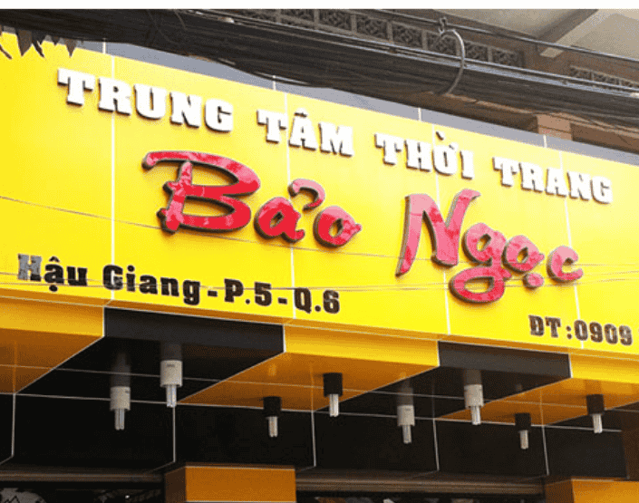 Bảng Hiệu Alu Cho Cửa Hàng Thời Trang Ở Đồng Nai 