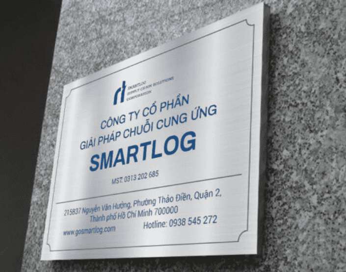 Thi công bảng hiệu inox giá rẻ ở đồng nai