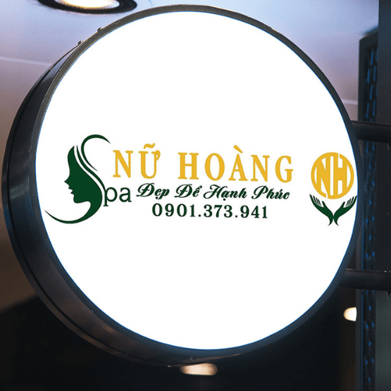 Thi công hộp đèn tạo hình theo yêu cầu