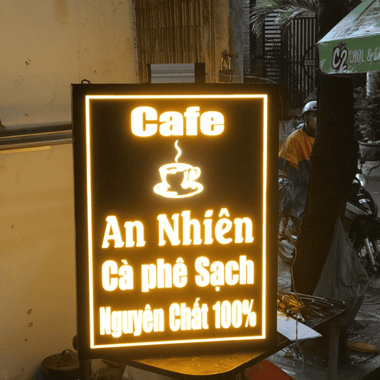 Hộp đèn quảng cáo đẹp – Giá tốt tại Đồng Nai